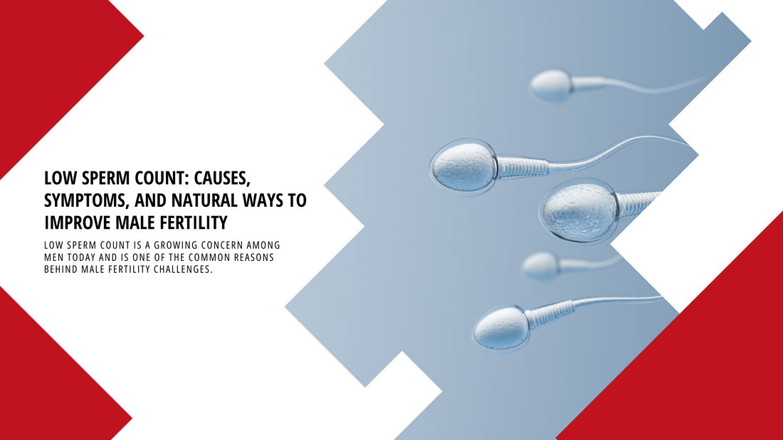 Low Sperm Count: Causes, Symptoms, and Natural Ways to Improve Fertility
