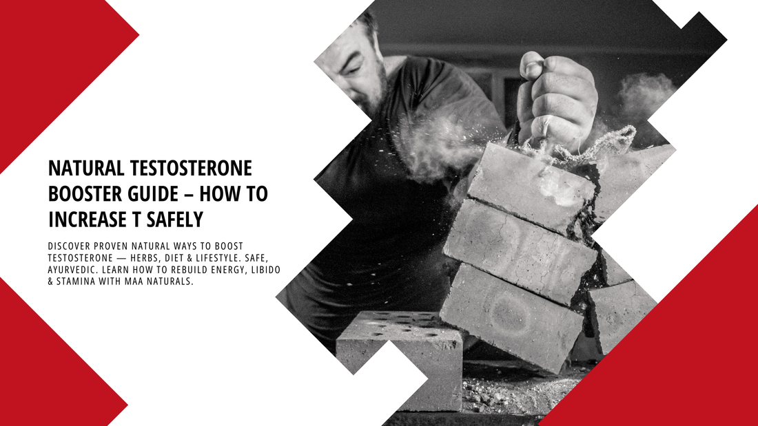 Natural Testosterone Booster: How to Increase Testosterone Safely & Naturally