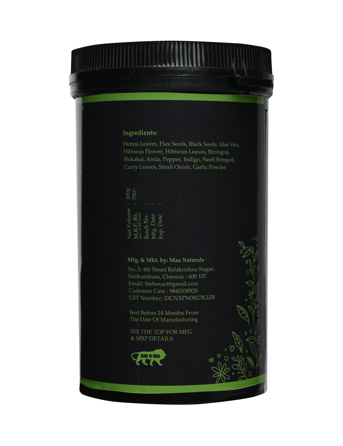Herbal Hair Pack
